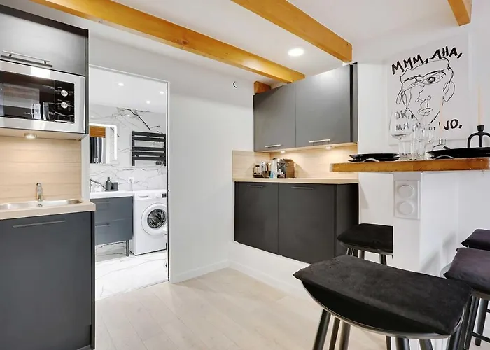 Duplex Cosy Canal Saint Martin Апартаменты Париж