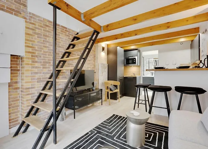 Duplex Cosy Canal Saint Martin París